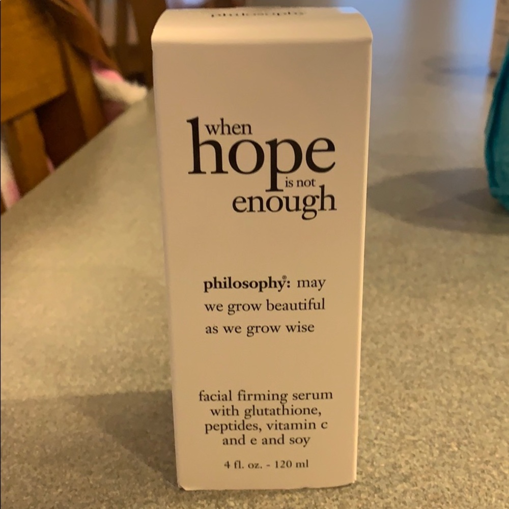 Brand New Philosophy When Hope is Not Enough